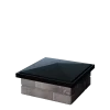Полимерпесчаный колпак BONA MONA (черный) 400*400