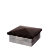 Полимерпесчаный колпак BONA MONA (шоколадный) 400*400